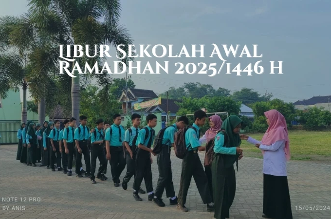 Libur Awal Ramadhan 2025, Siswa SMPN 1 Badas Belajar Secara Mandiri