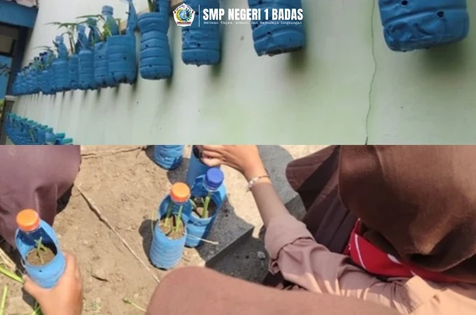 HIDROPONIK KREATIF DARI BOTOL BEKAS